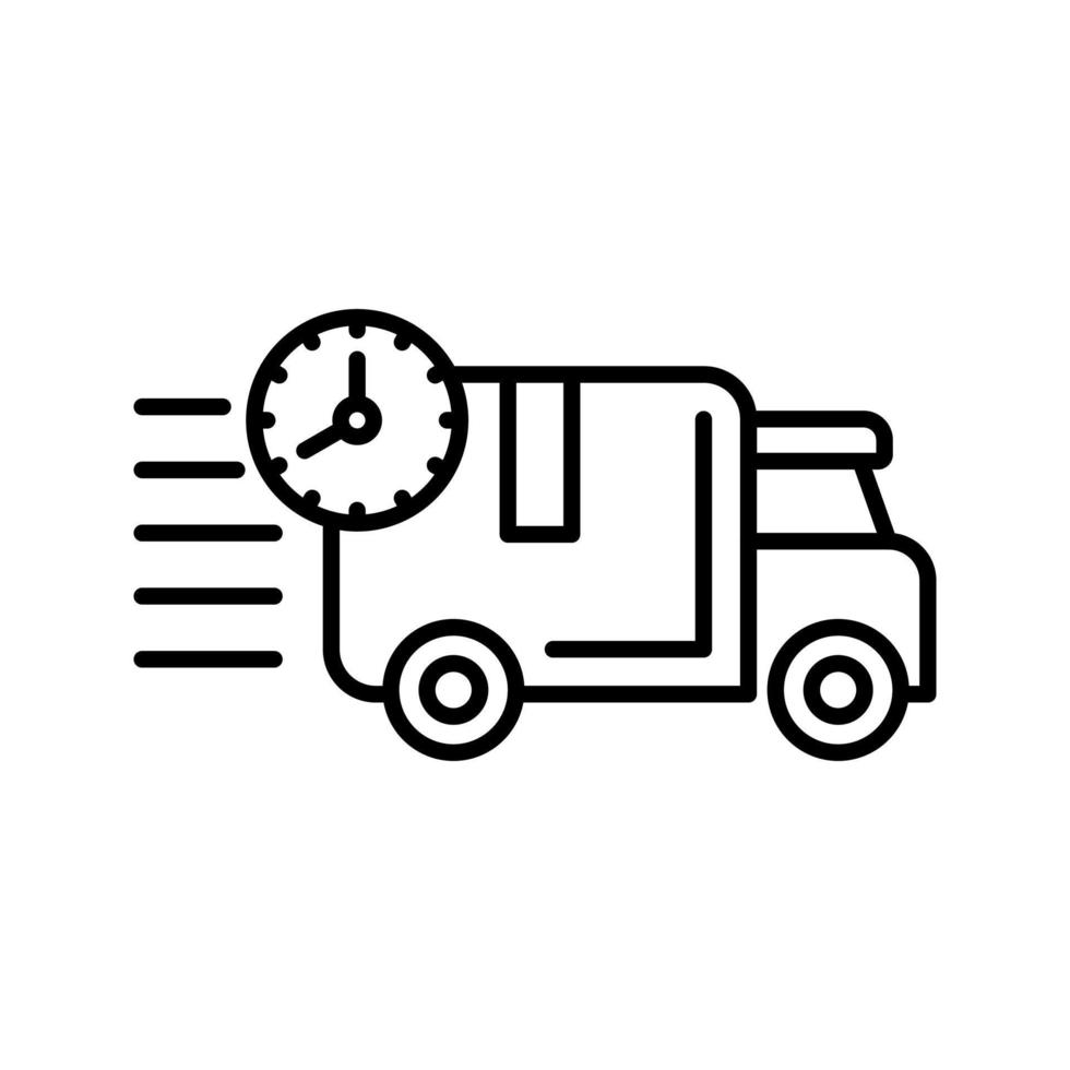 Fast Delivery Vector Icon