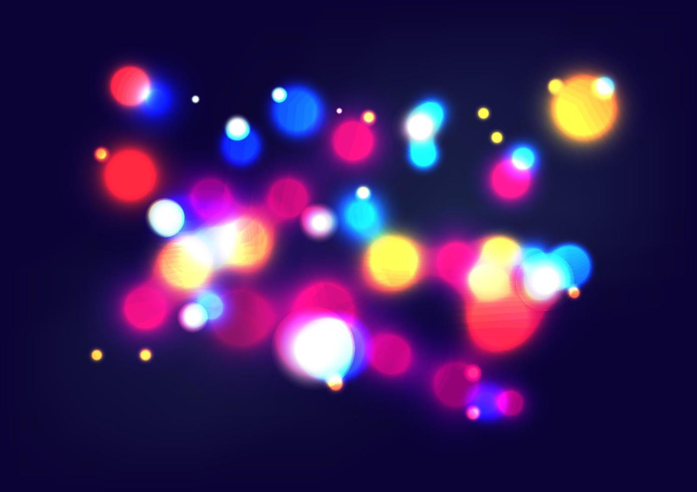 Clancy Shuraba China luces redondas de colores bokeh para fiestas nocturnas del festival. fondo  de vector de desenfoque de burbuja. 12919264 Vector en Vecteezy