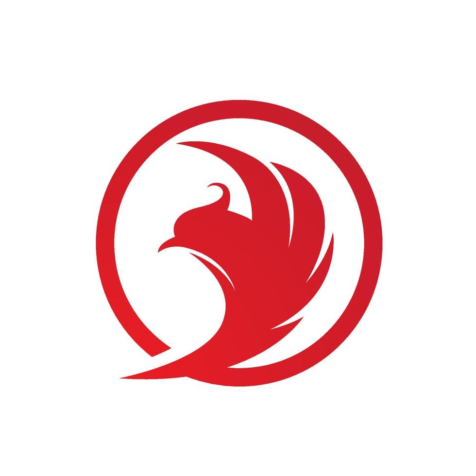 Phoenix Vector Icon Illustration