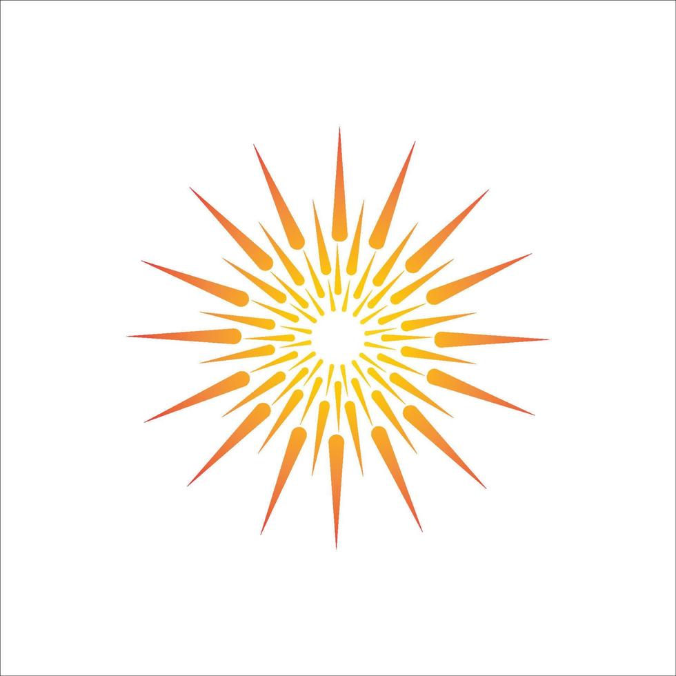 Sun Vector illustration Icon