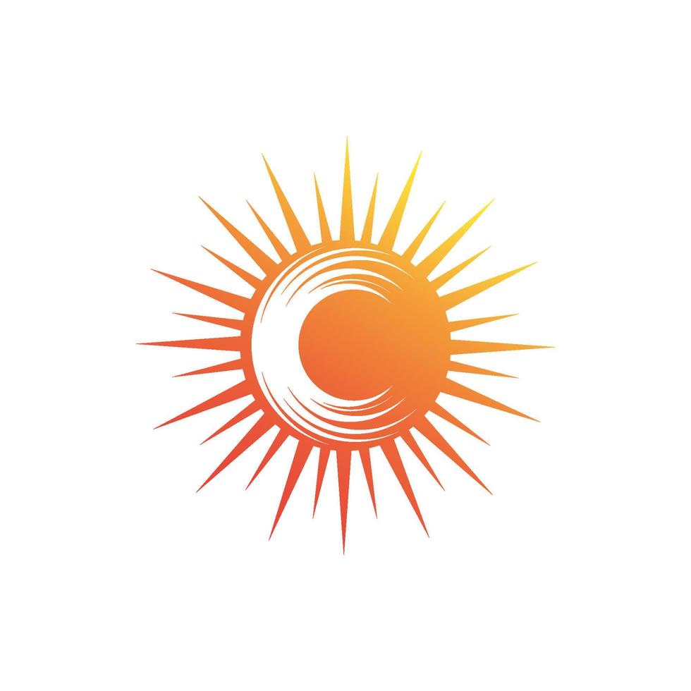 Sun Vector illustration Icon