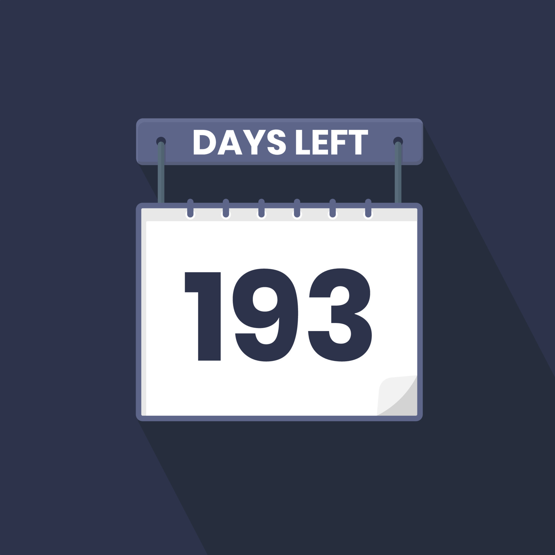 193 Days Left Countdown For Sales Promotion 193 Days Left To Go 193 Days Left Countdown For Sales Promotion 193 Days Left To Go