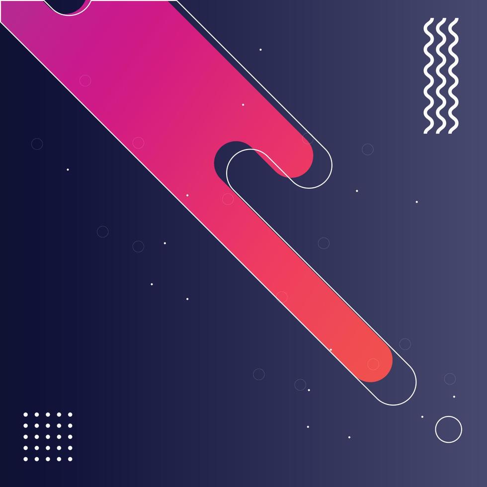 Colorful background in a light theme vector