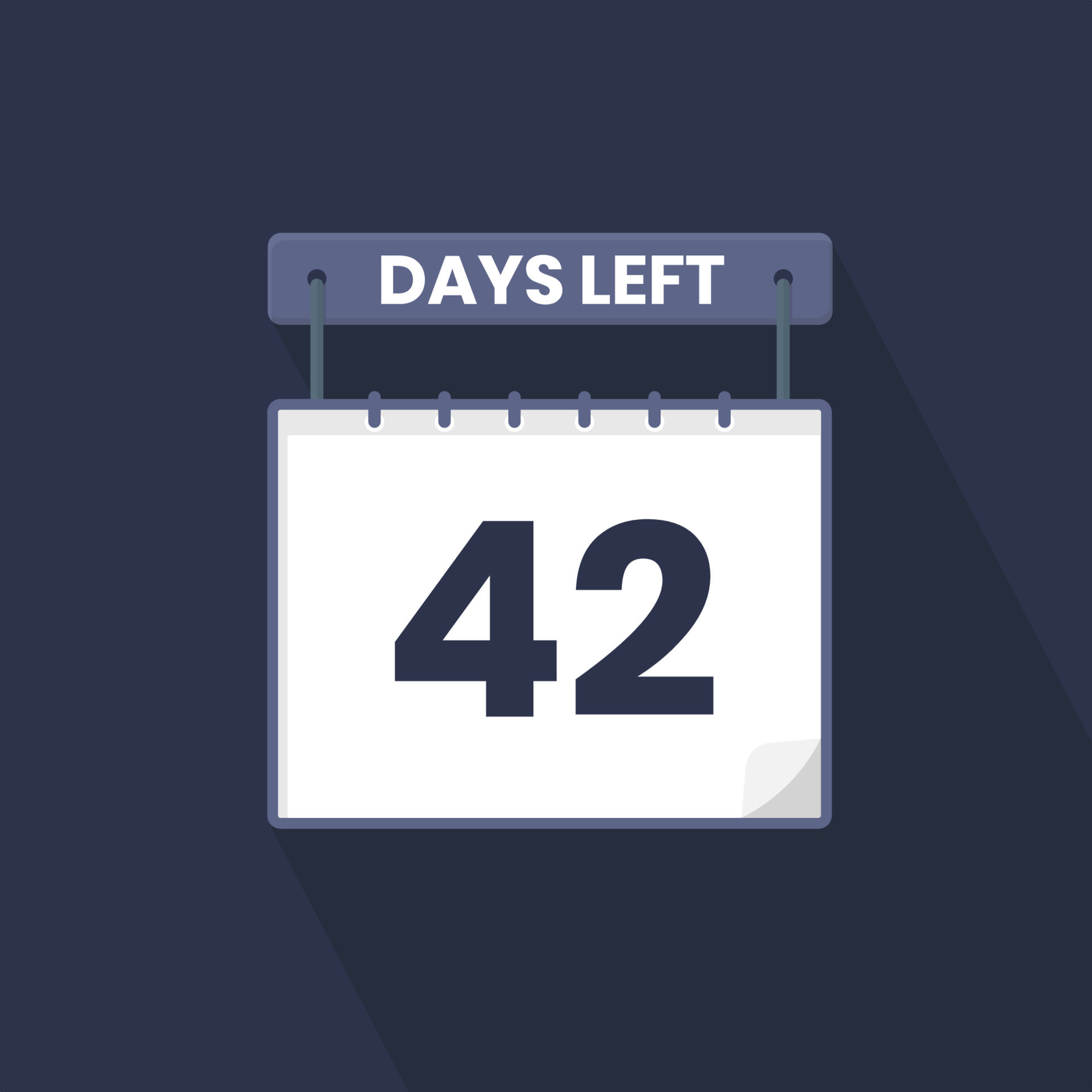 42 Days Left Countdown For Sales Promotion 42 Days Left To Go 42-days-left-countdown-for-sales-promotion-42-days-left-to-go