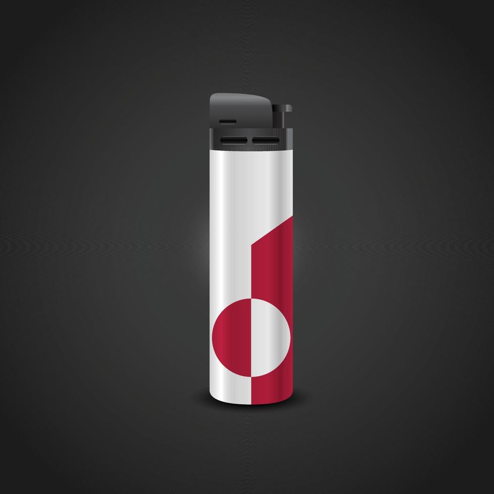 Greenland Cigrette Lighter Vector design