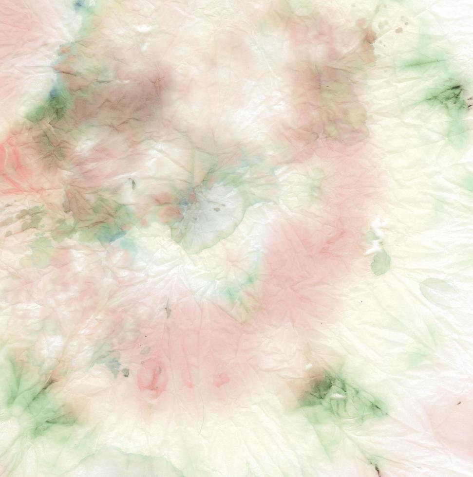 Retro Psychedelic Kaleidoscope. Die Swirl Fabric. photo