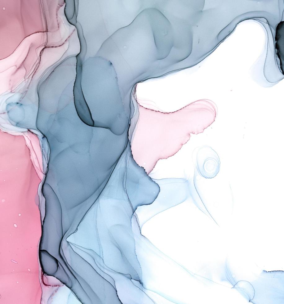 Alcohol Ink Texture. Art Digital Ancient Design. photo
