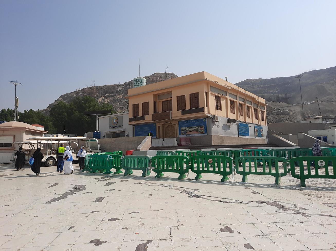 Mecca, Saudi Arabia, Oct 2022 - Beautiful view of Prophet Muhammed PBUH birth place in Mecca.  The Prophet Muhammed PBUH was born in Mecca. photo