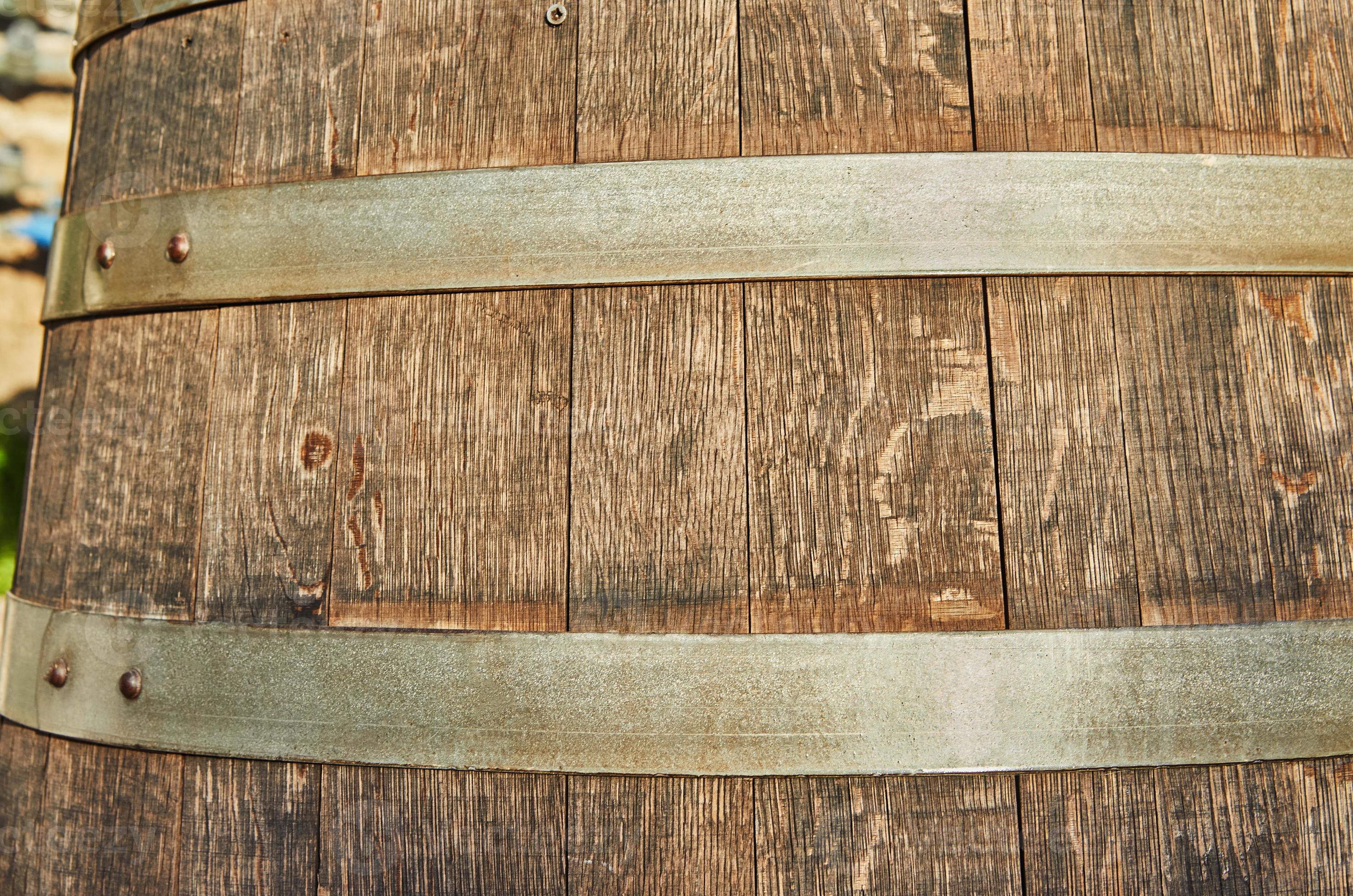 Background Texture Old Wooden Wine Barrel With Metal Hoops 12924812 Background Texture Old Wooden Wine Barrel With Metal Hoops 12924812