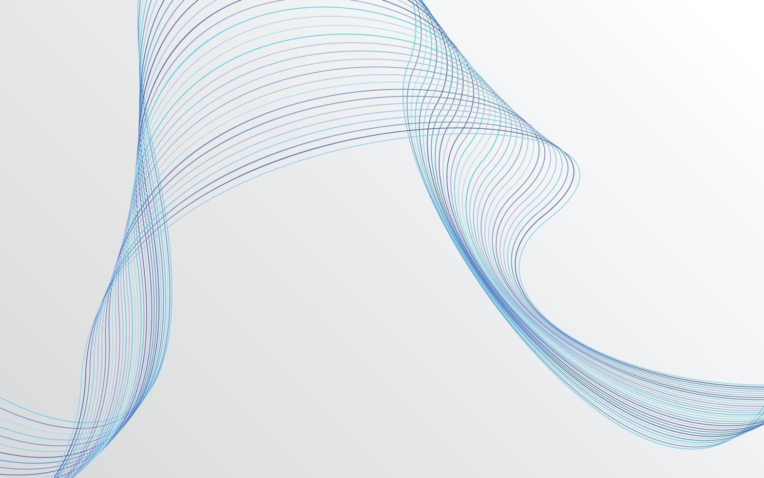 Creative line art. Vector illustration EPS 10. Design elements created using the Blend Tool