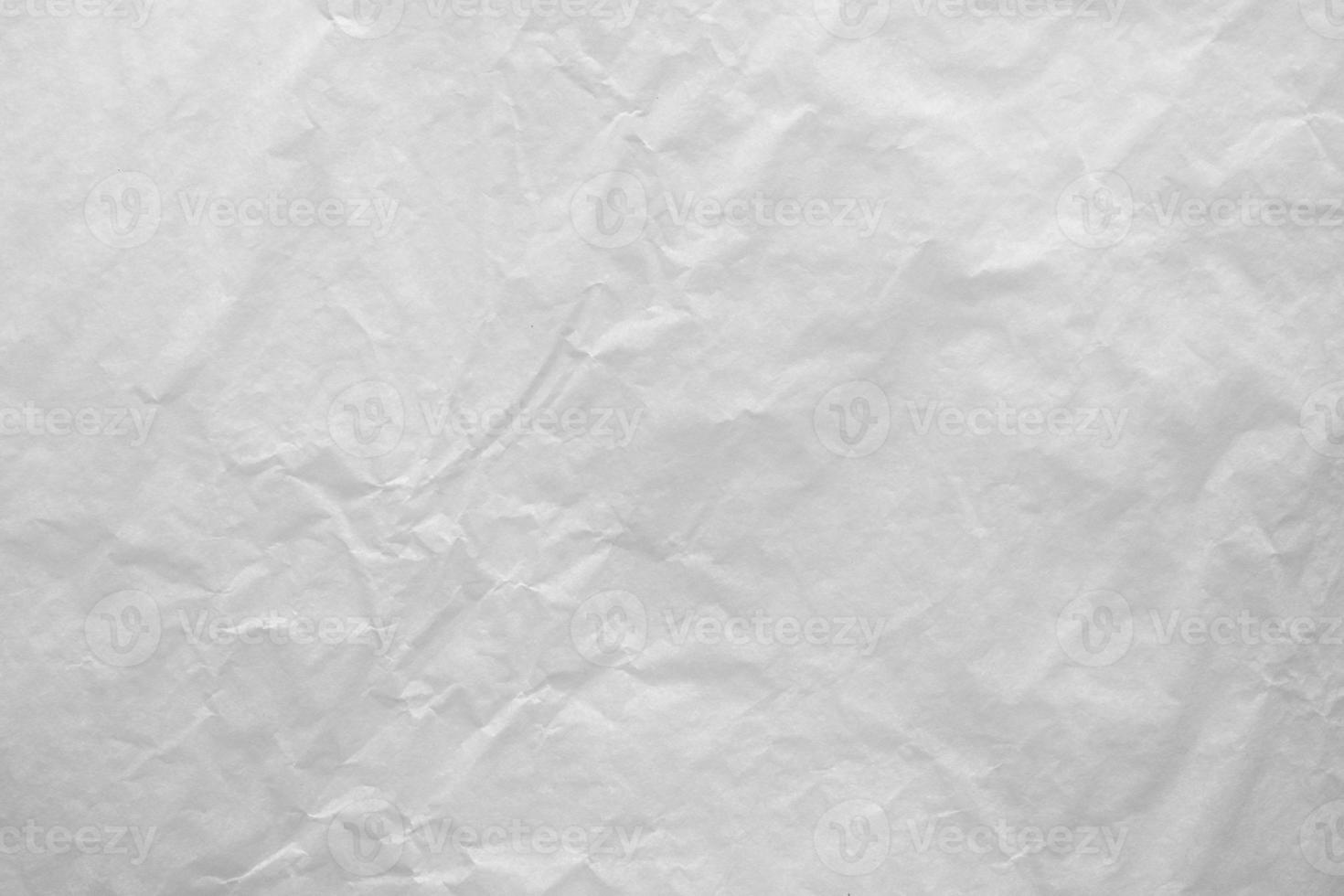 White crumpled paper abstract background texture photo
