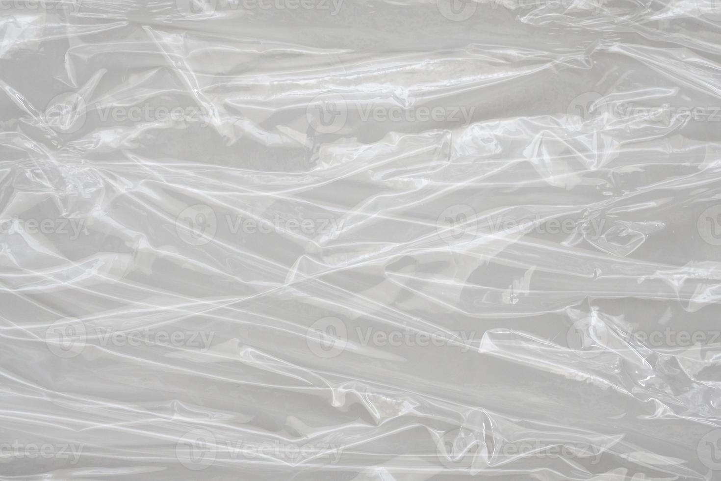 White Plastic Film Wrap Texture Background Stock Photo, Picture