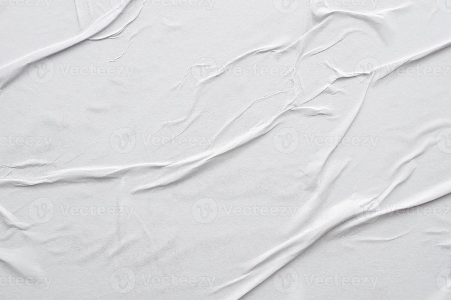 Blank White Crumpled And Creased Paper Poster Texture Background Stock  Photo, Picture and Royalty Free Image. Image 150454966.