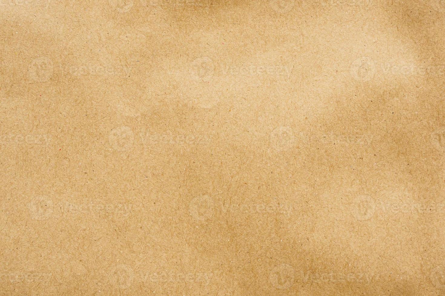 Brown paper eco recycled kraft sheet texture cardboard background photo