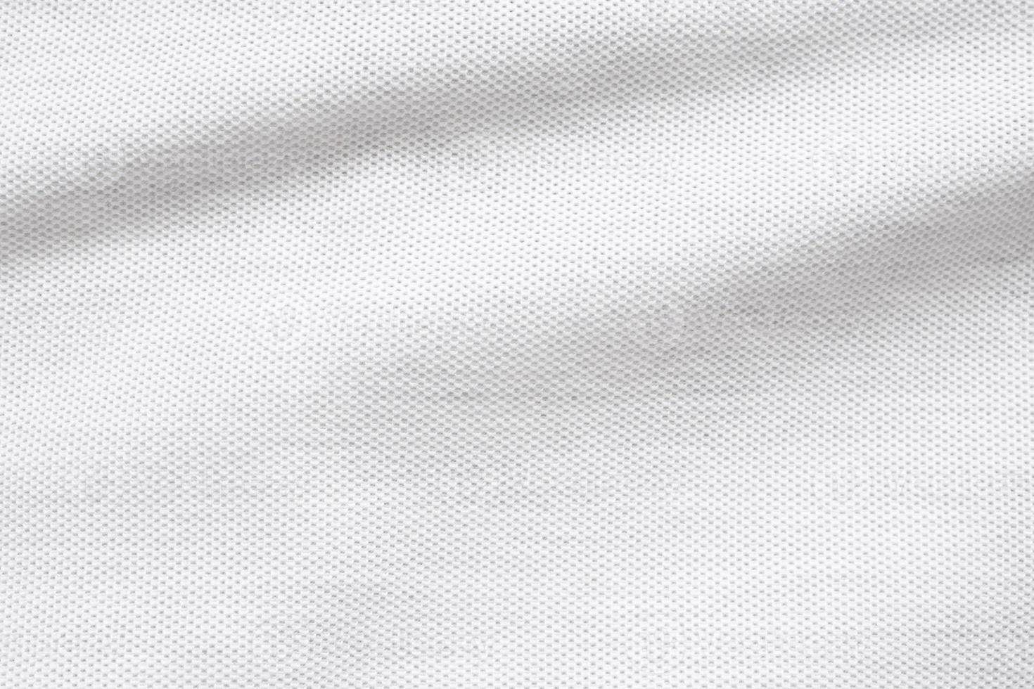 White cotton fabric cloth texture pattern background photo