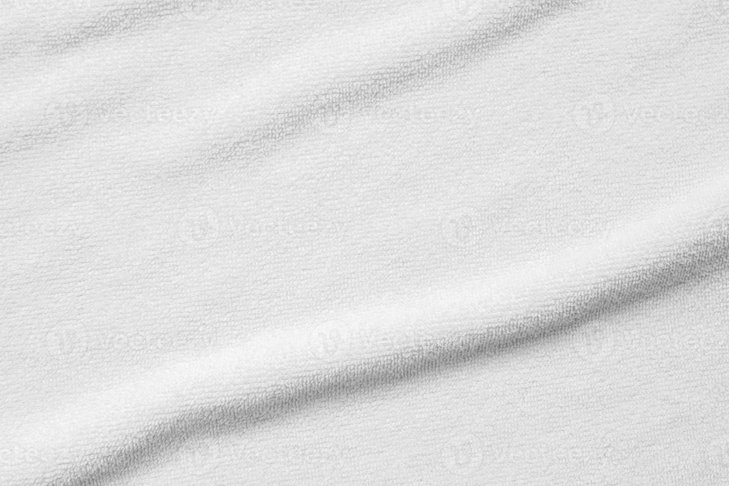 white cotton towel texture abstract background photo