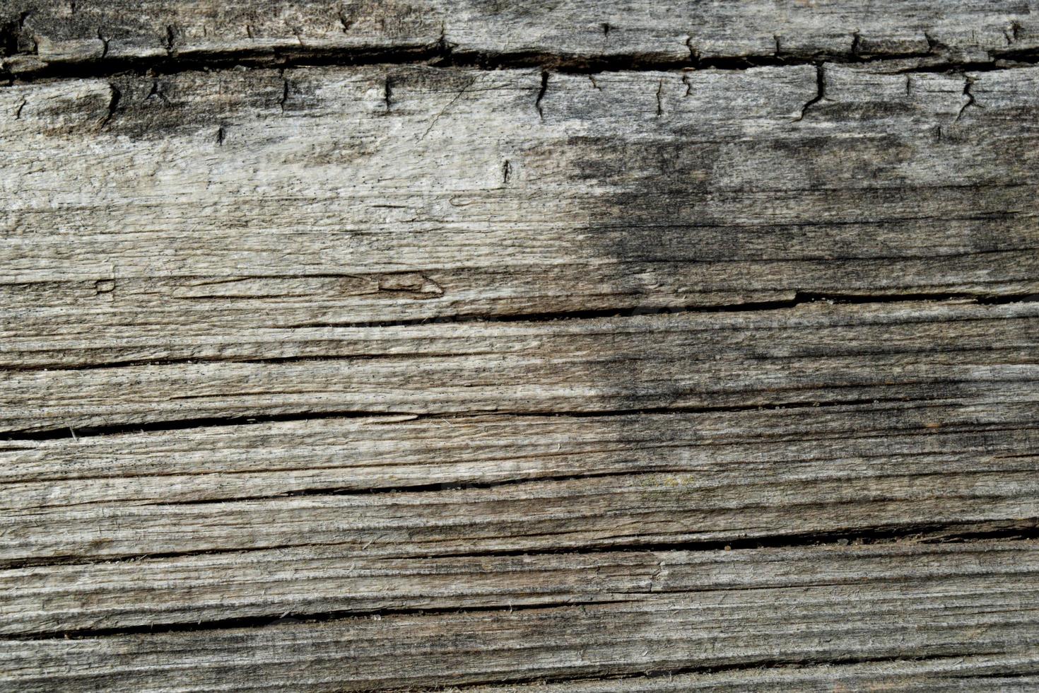 fondo de madera, textura de un viejo tablón de madera foto