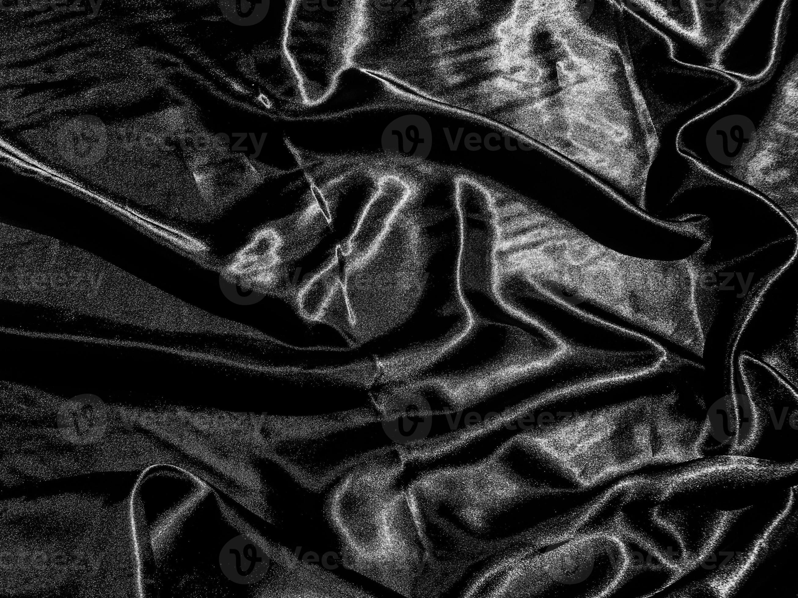 luxury black silk or satin texture background with liquid wave or wavy  folds. Wallpaper design 12928970 Stock Photo at Vecteezy