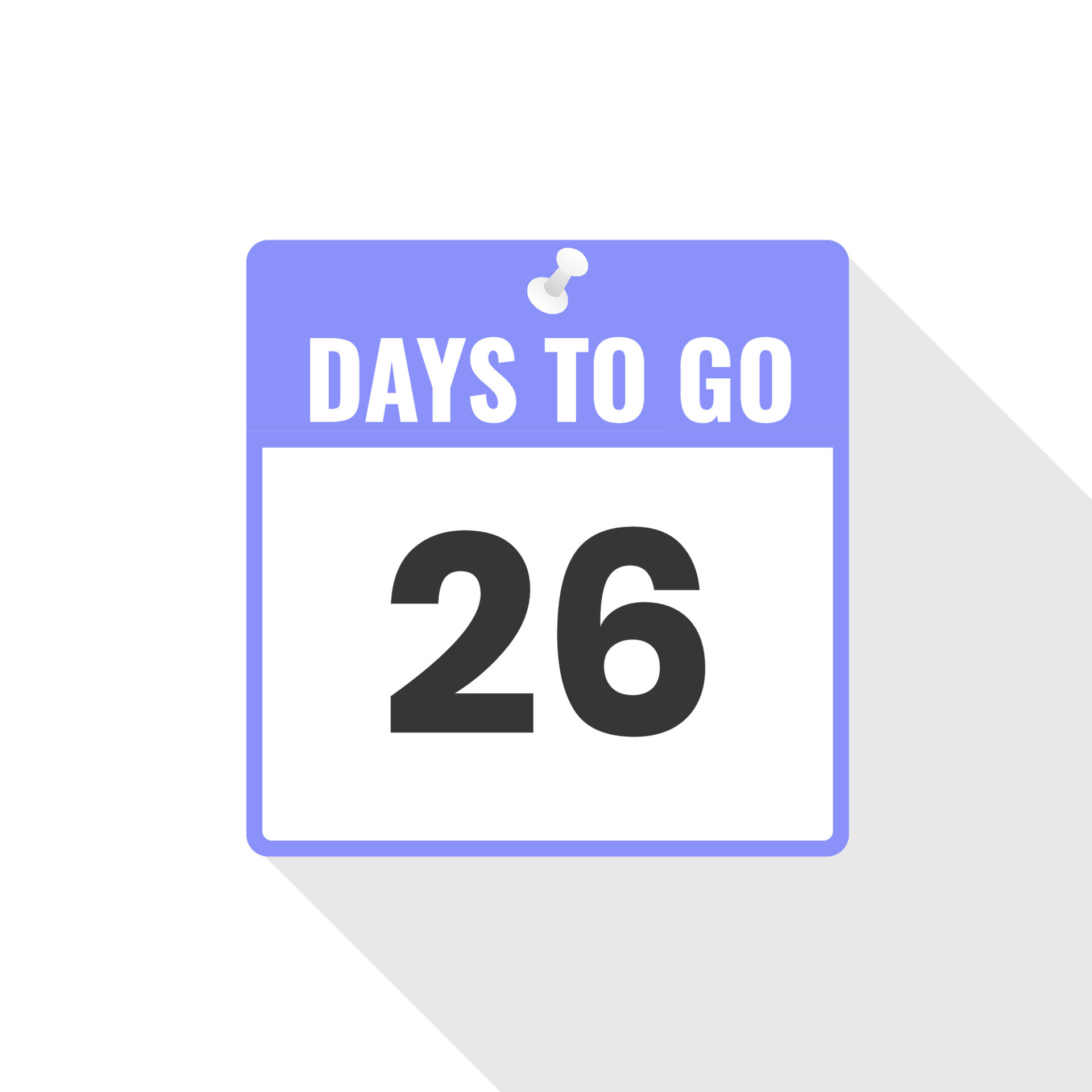 26 Days Left Countdown Sales Icon 26 Days Left To Go Promotional 26-days-left-countdown-sales-icon-26-days-left-to-go-promotional