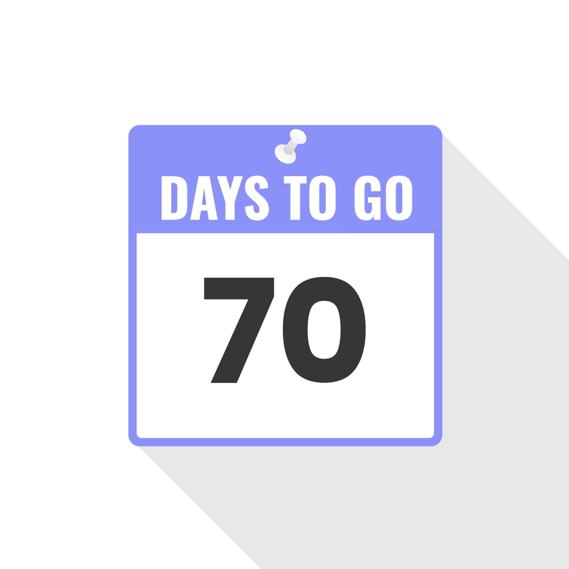 70 Days Left Countdown Sales Icon 70 Days Left To Go Promotional 70-days-left-countdown-sales-icon-70-days-left-to-go-promotional
