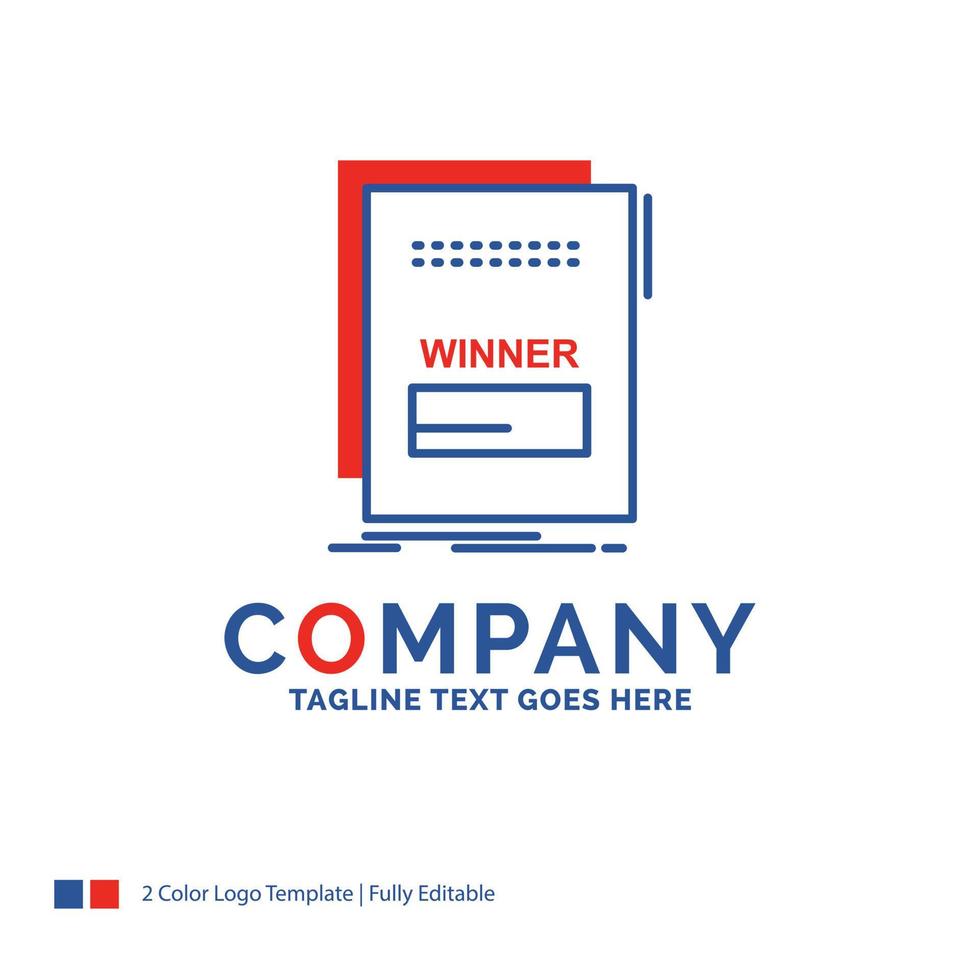 Company Name Logo Design For fraud. link. maleficient. malicious. script. Blue and red Brand Name Design with place for Tagline. Abstract Creative Logo template for Small and Large Business. vector