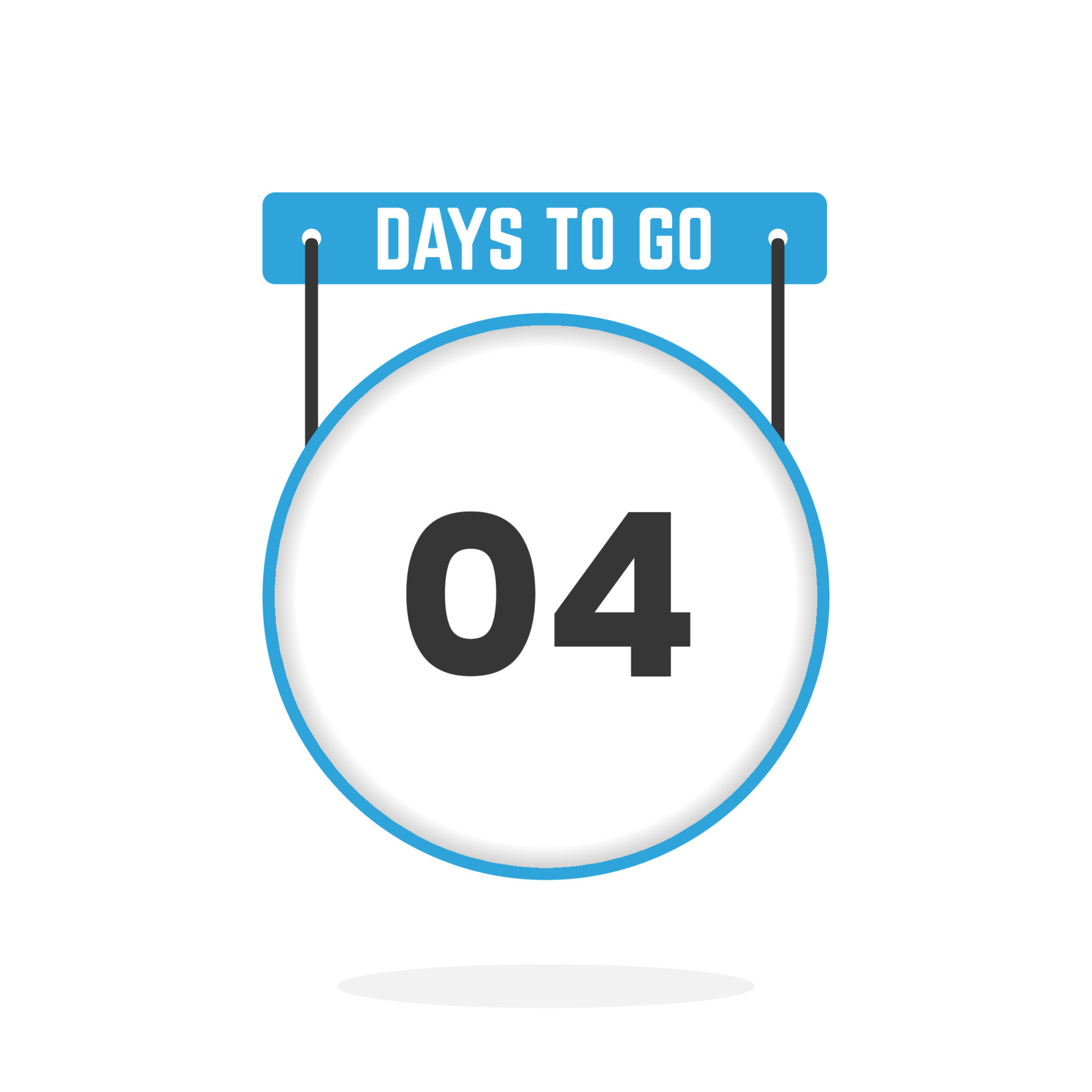 4 Days Left Countdown For Sales Promotion 4 Days Left To Go 
