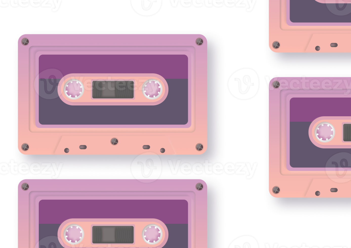 Aesthetic Lofi Cassette Tape Music png