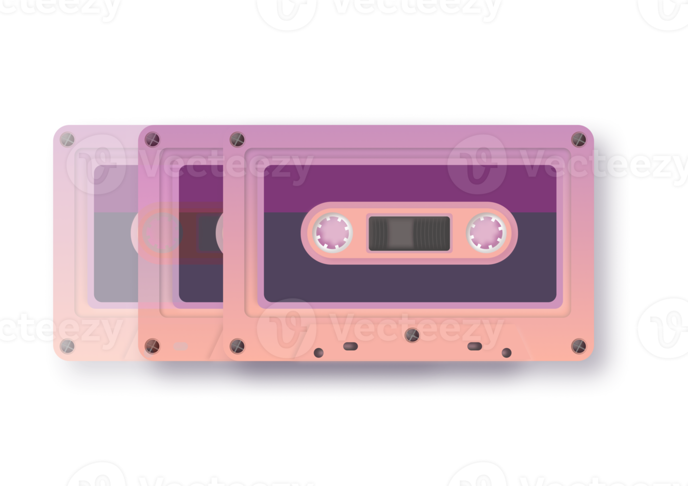 Aesthetic Lofi Cassette Tape Music png