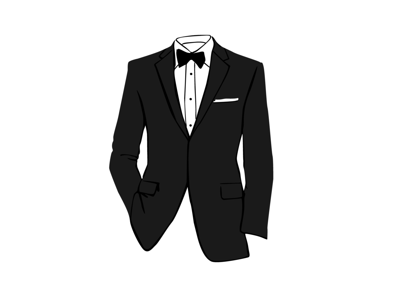 traje de esmoquin de hombre png