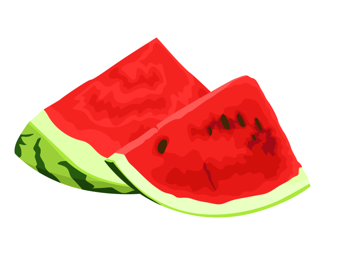 frische Wassermelonenscheiben png