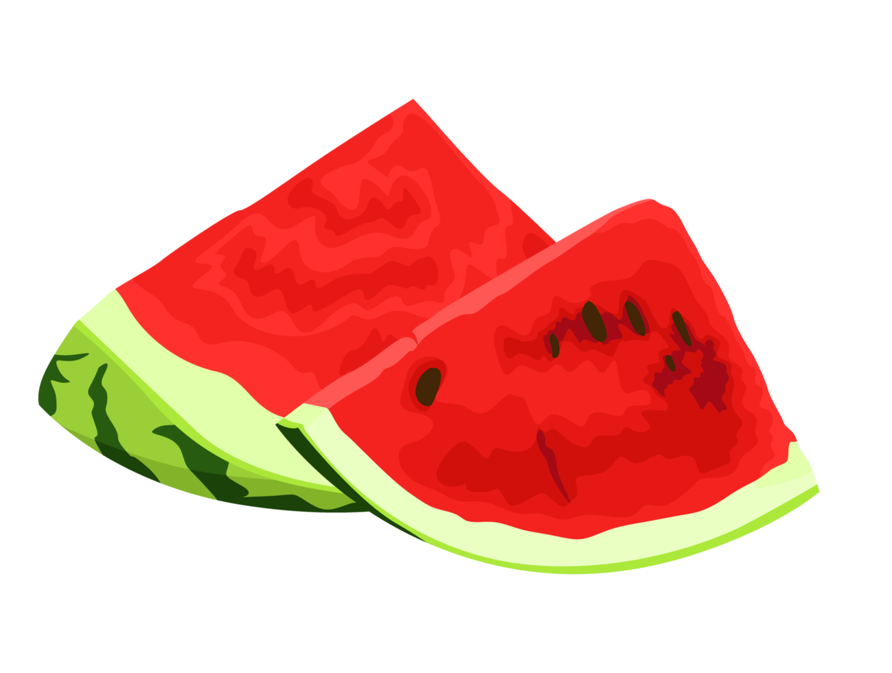 fresh watermelon slices png