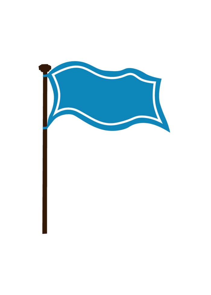 Kingdom Blue Flag png