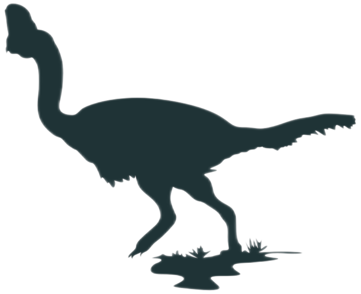 Animal - Dinosaur Silhouette png