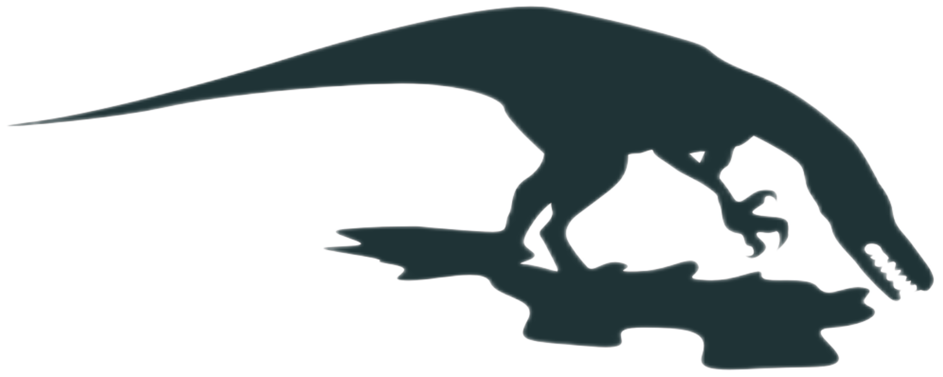Animal - Dinosaur Silhouette png