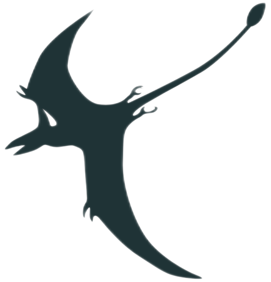 Dinosaur Silhouette - Pteranodon png