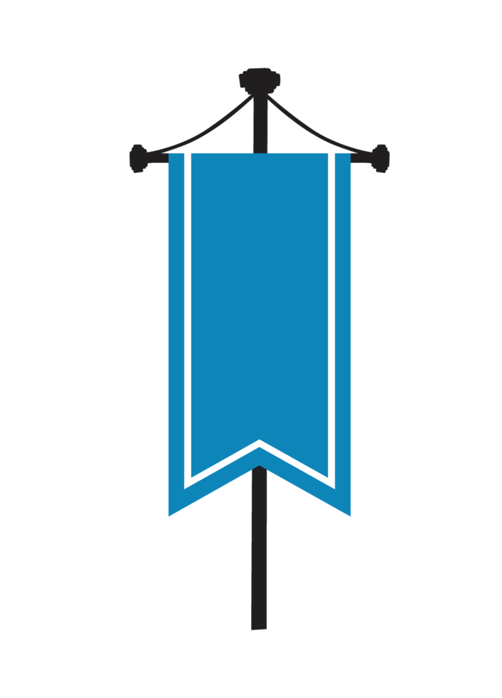 Kingdom Blue Flag png