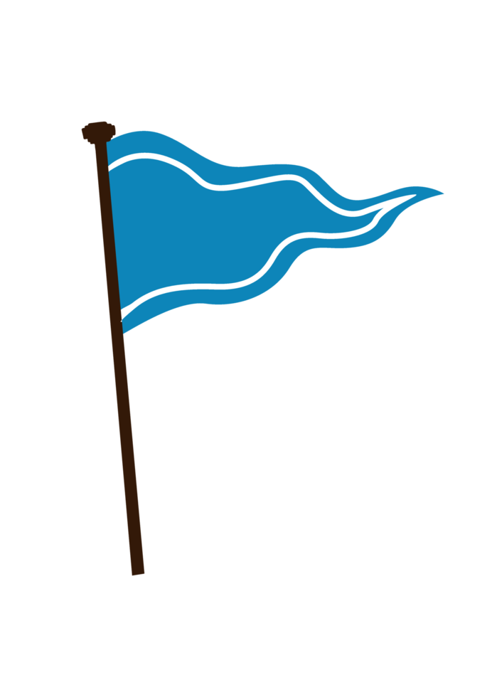 Kingdom Blue Flag png