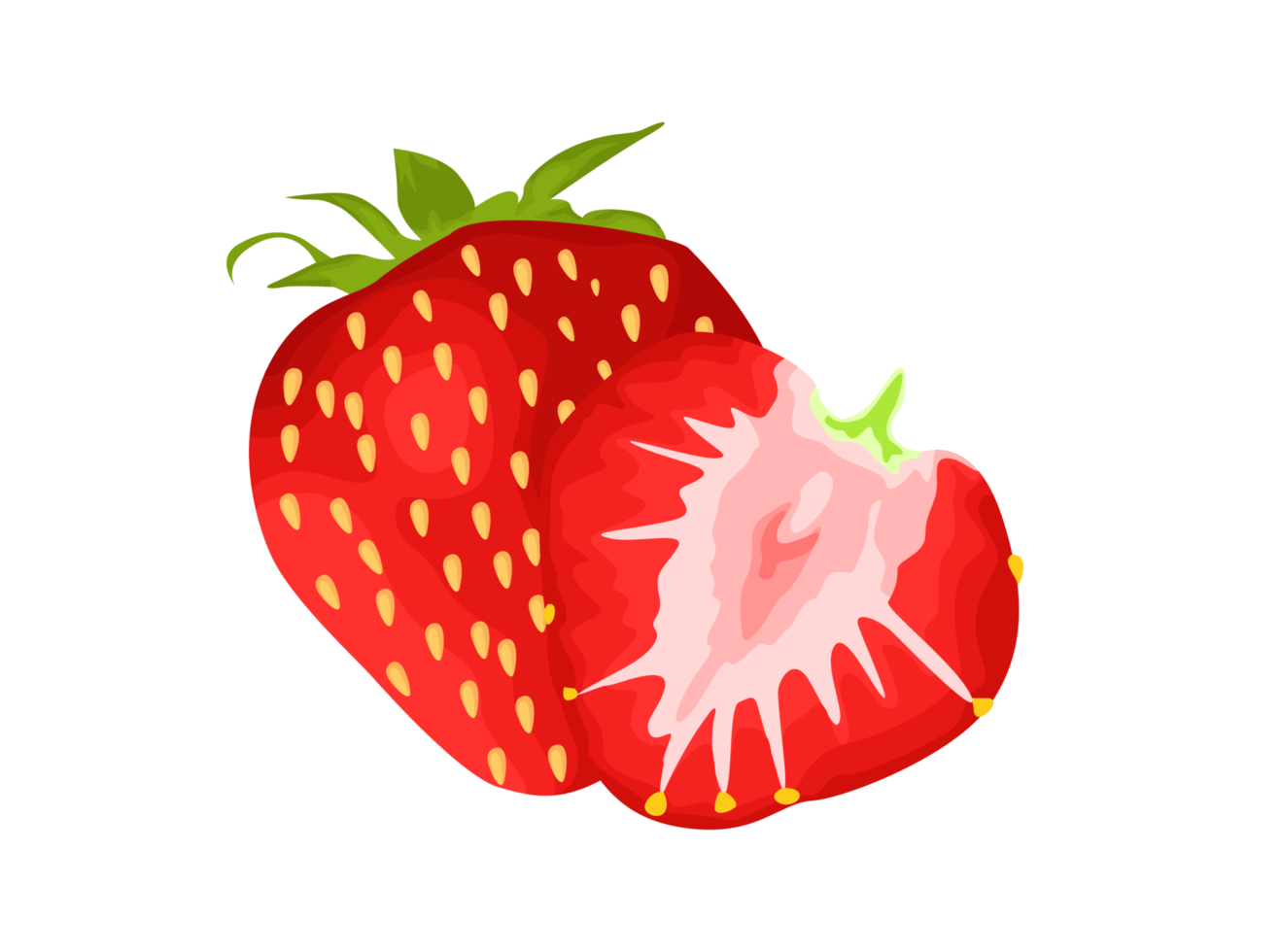 fruta - morango fresco png