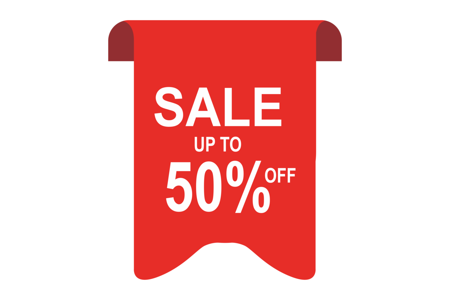 Sale Red Label Tag png