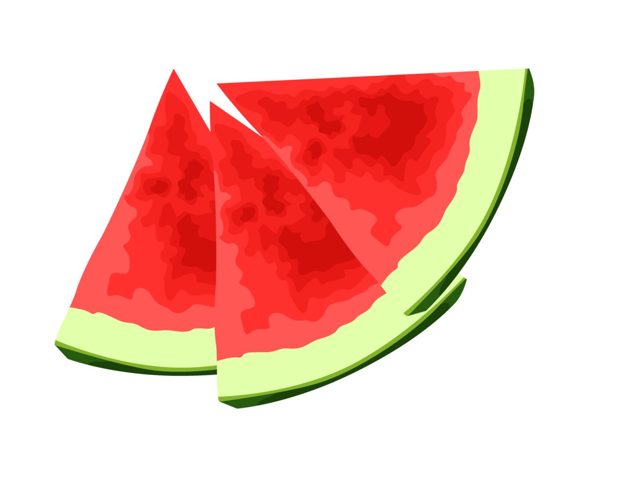 frische Wassermelonenscheiben png