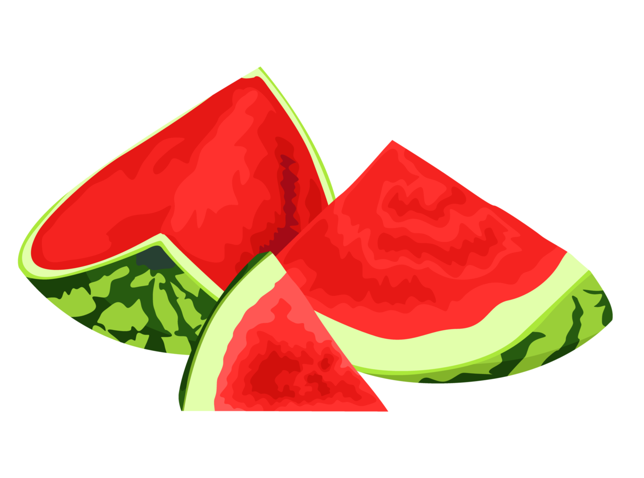 frische Wassermelonenscheiben png
