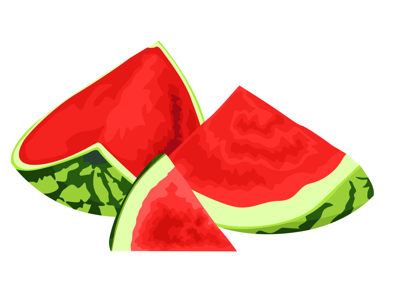 fresh watermelon slices png