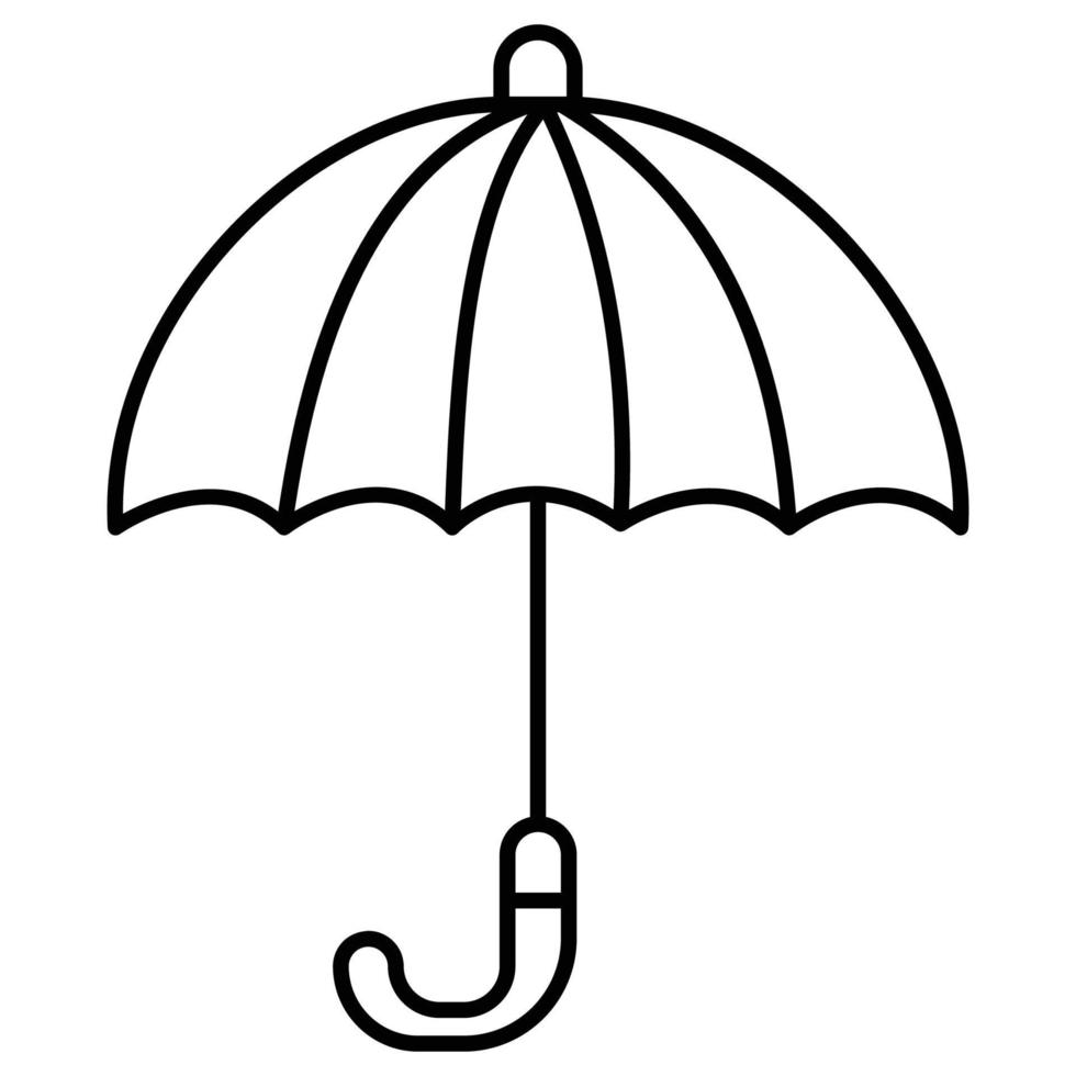 Umbrella Which Can Easily Modify Or Edit vector