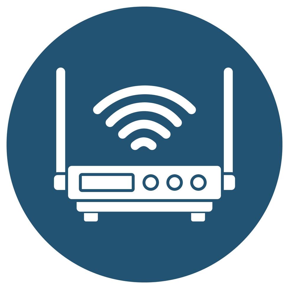 wifi modem   which can easily modify or edit vector