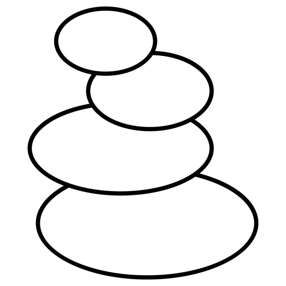 Pebbles Which Can Easily Modify Or Edit vector