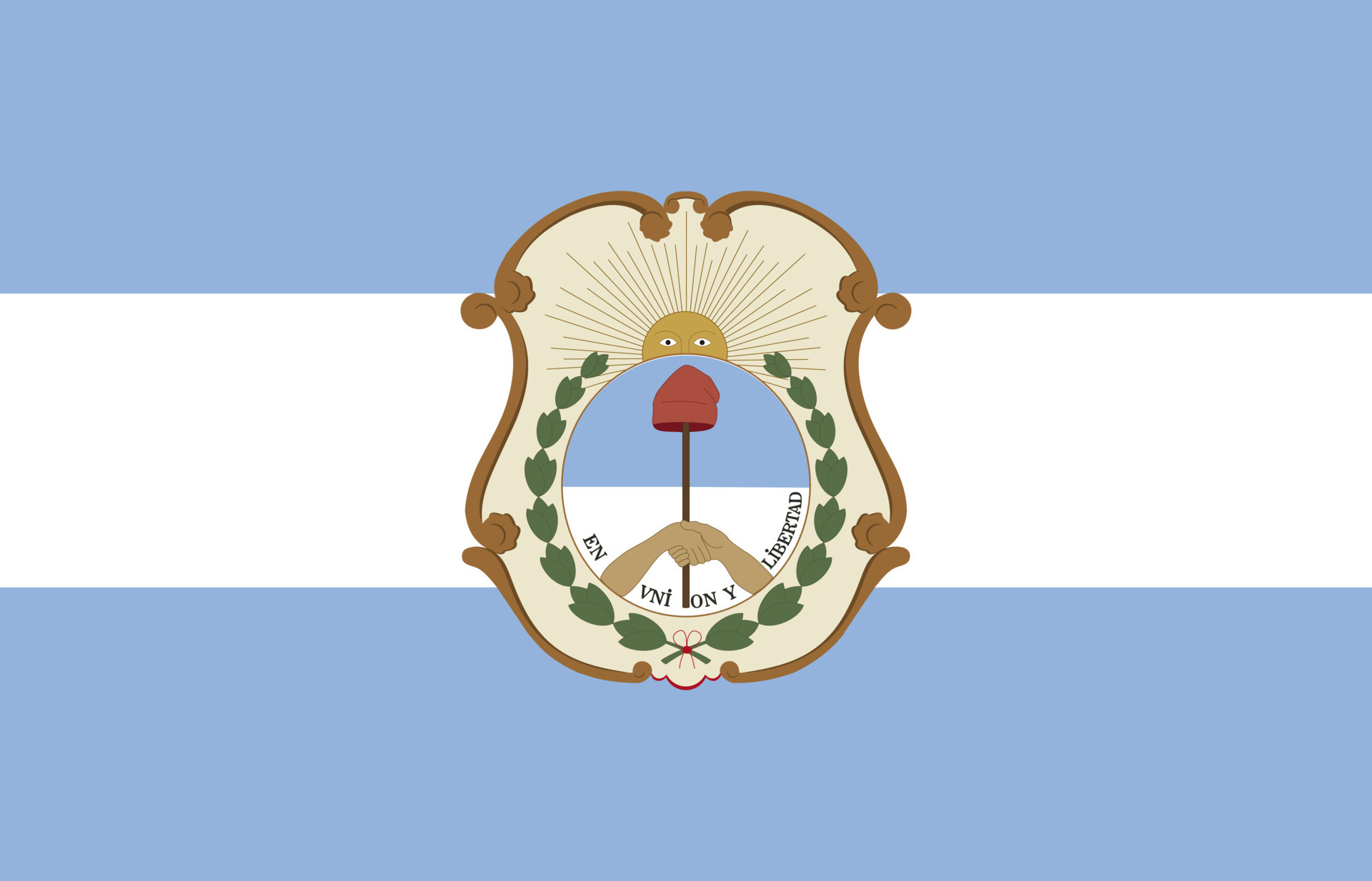 Flag bandera de la provincia de san juan flags web