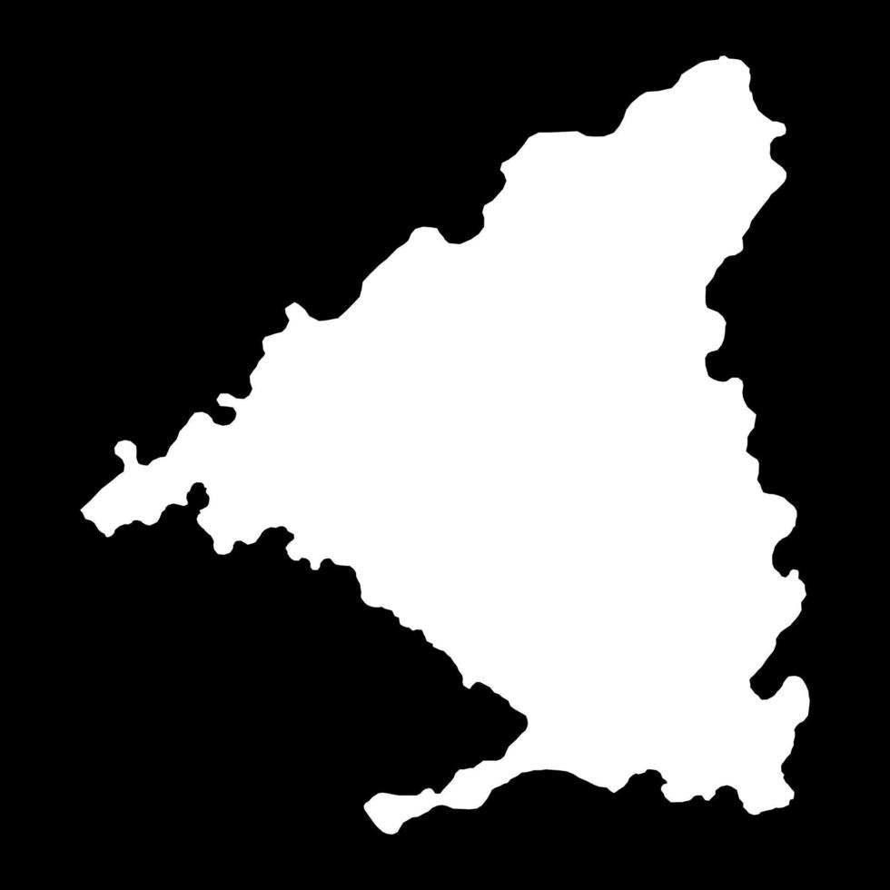 mapa de madrid, región de españa. ilustración vectorial vector