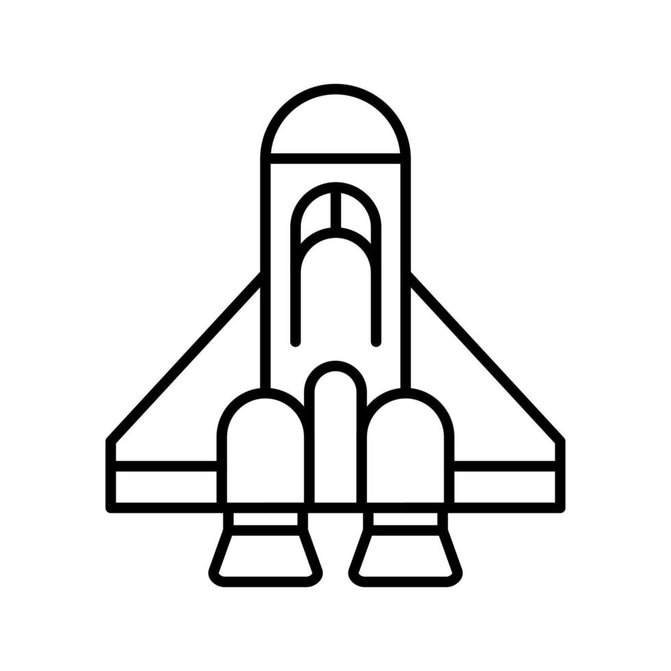 Spaceship Vector Icon