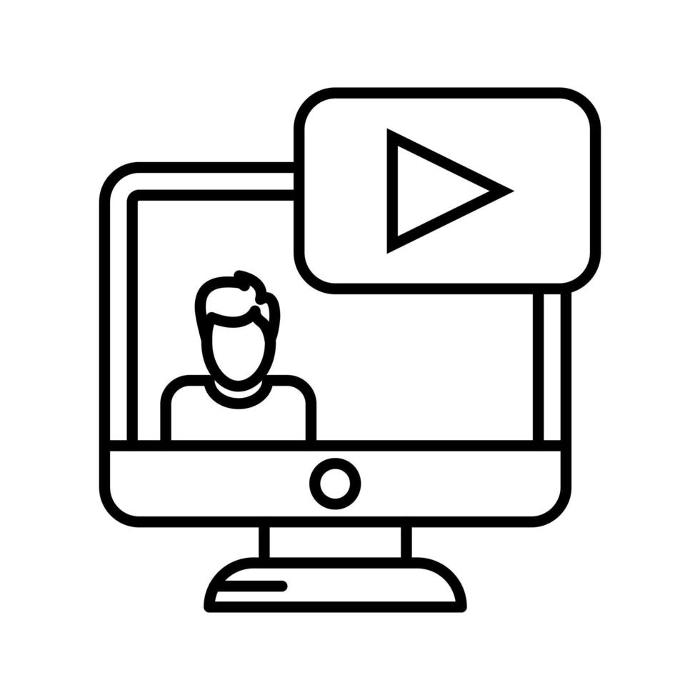 Webinar Vector Icon