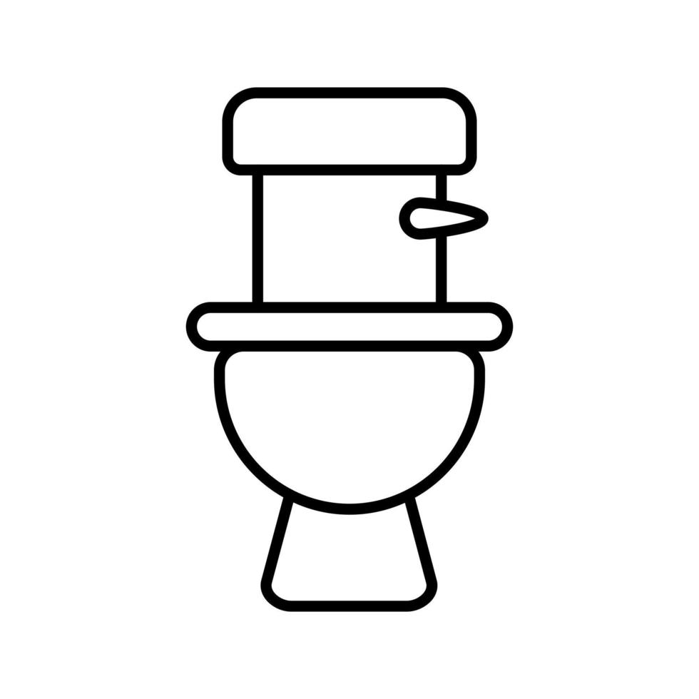 icono de vector de baño